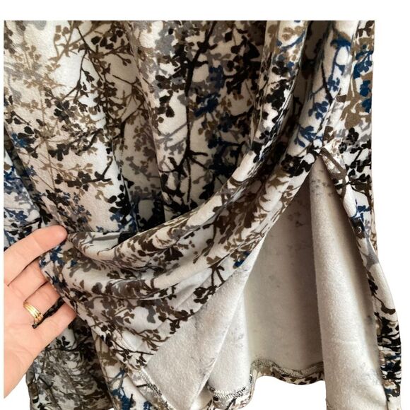 J Jill lightweight v-neck pullover shirt soft velvet top size LP Large Petite - Picture 6 of 12